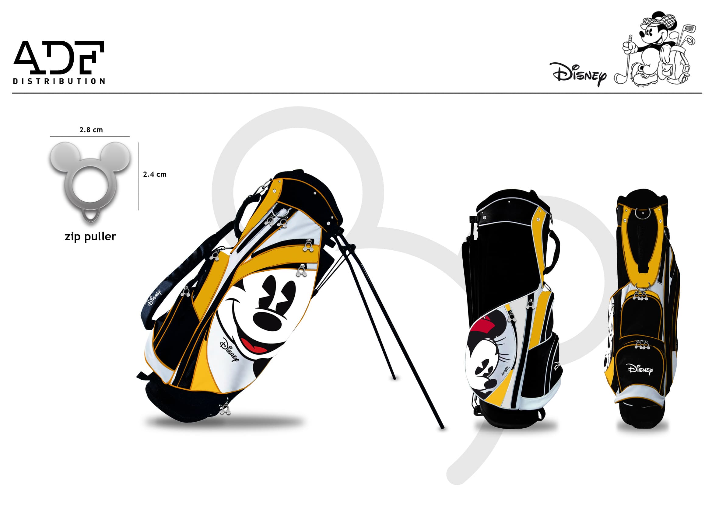Bolsa de golf Mickey Mouse Junior - imagen 1