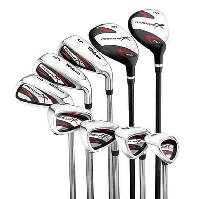 Set Wison Pro Staff X Combo Zurdo - imagen 1
