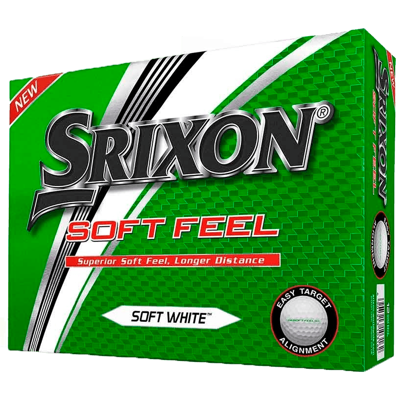 Bolas de golf Srixon Soft Feel Personalizadas con TEXTO - imagen 1