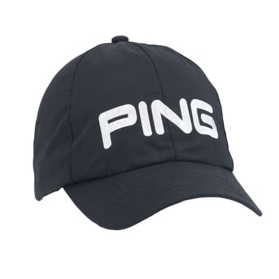 Gorra de golf Ping  Waterproof  Negra - imagen 1
