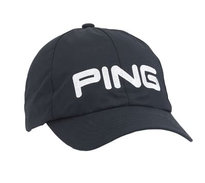 Gorra de golf Ping  Waterproof  Negra - vista miniatura 3