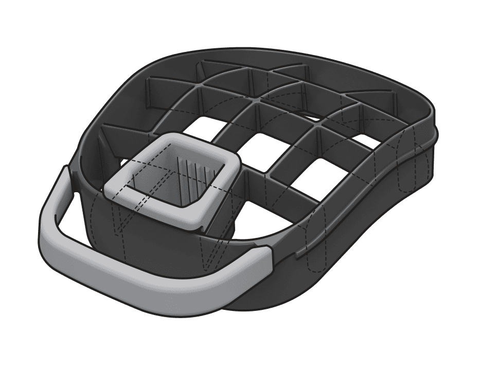 Bolsa Ping Traverse Negra/Azul 2025 - vista miniatura 1