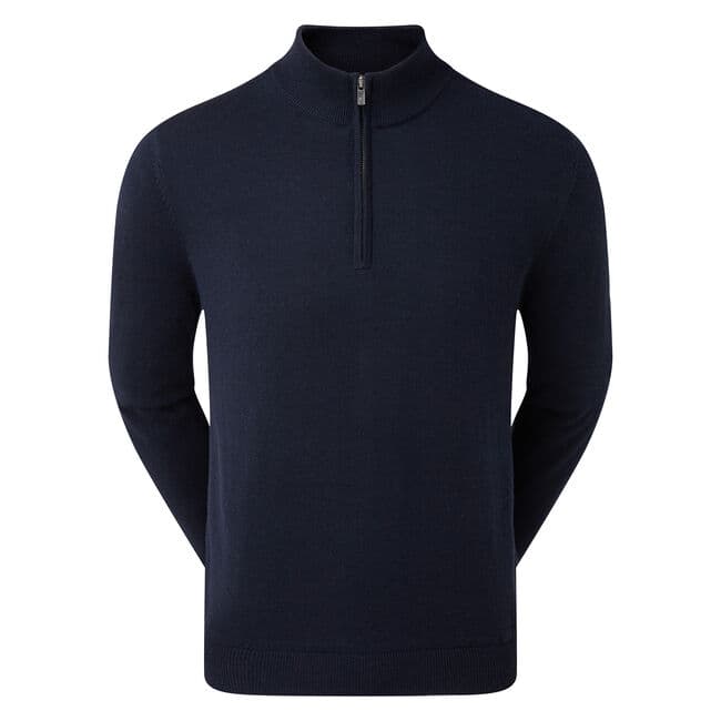 Jersey Footjoy Lambswool Lined 90210 Azul Marino ( Cortavientos )