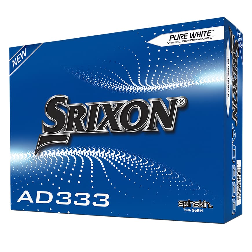 Bolas de Golf Srixon AD 333 (Blanca ) Personalizadas con TEXTO - vista miniatura 4