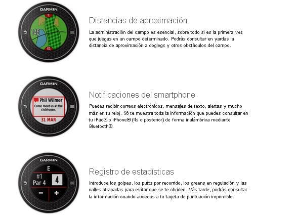 Reloj GPS Garmin Approach S6 + TruSwing OFERTA - vista miniatura 7