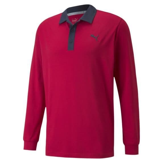 Polo de manga larga Puma Cloudspun 532884 -Rojo- Talla 52-54 - imagen 1