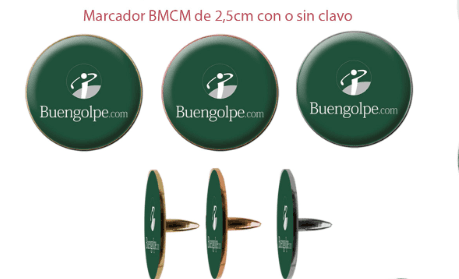Marcadores de golf Personalizados BMCM DE 3,2 Cm - vista miniatura 3