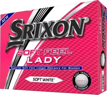 Bolas de golf Srixon Soft Feel Ladies Personalizadas con TEXTO - imagen 1