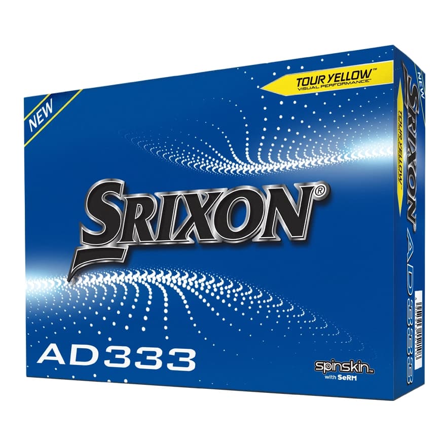 Bolas Srixon AD333 Tour Yellow
