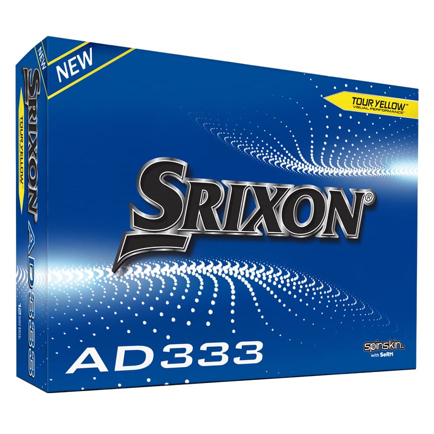 Bolas Srixon AD333 Tour Yellow - vista miniatura 2