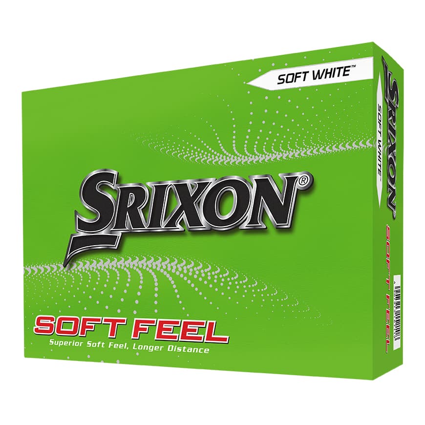 Bolas de golf Srixon Soft Feel Blancas