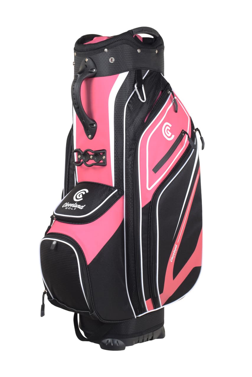 Bolsa Cleveland Friday 3 Cart Bag Pink/White/Black - vista miniatura 2