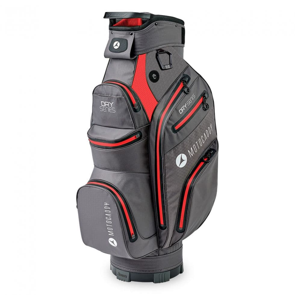Bolsa Motocaddy Dry-Series Wateproof Negro/Rojo