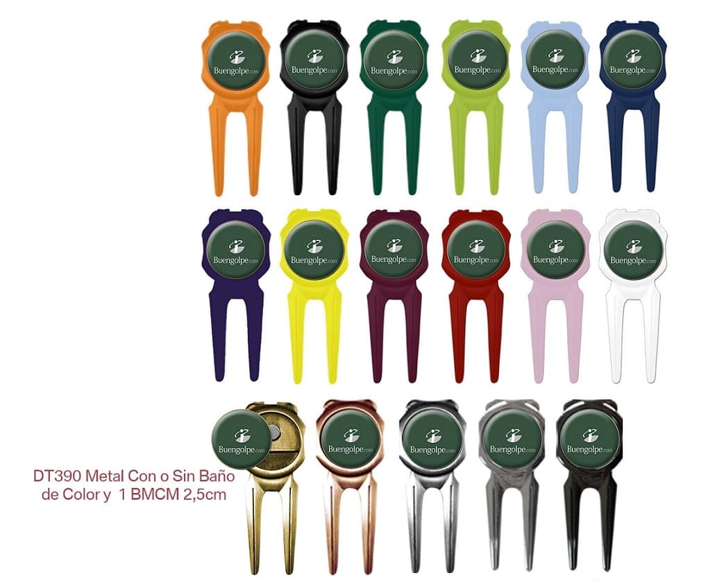 Arreglapiques de golf DT 390 con Marcador