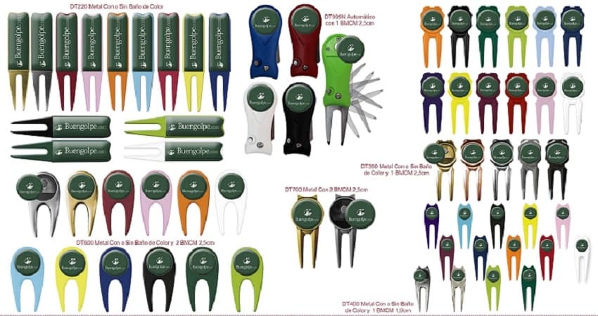 Arreglapiques de golf Personalizados DT 220  - vista miniatura 4