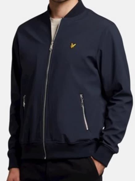 Chaqueta Lyle & Scott  Bomber Ref.1561 Azul Talla XL - imagen 1
