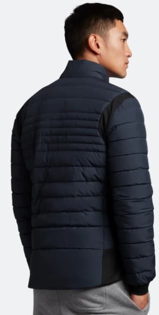 Chaqueta Lyle & Scott  Back Stretch Quilted Ref.1760 Azul Marino - vista miniatura 2