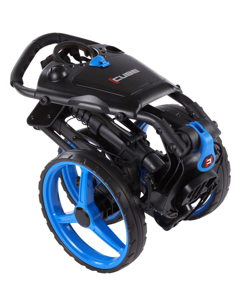 Carro de golf Cube 3 Charcoal/Azul - vista miniatura 5