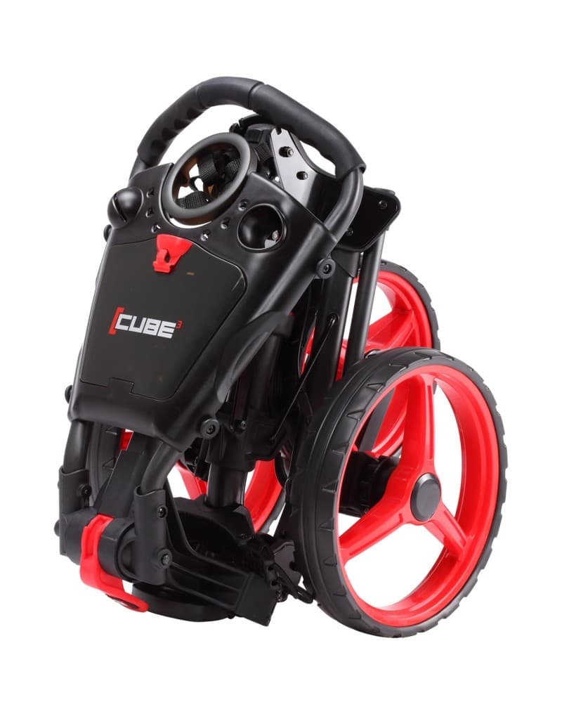 Carro de golf Cube 3 Charcoal/Rojo - vista miniatura 6