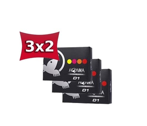 Bolas HONMA D1 Multicolor Oferta 3x2 - vista miniatura 2