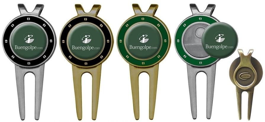 Arreglapiques Personalizados DT 975 con Marcador de golf 