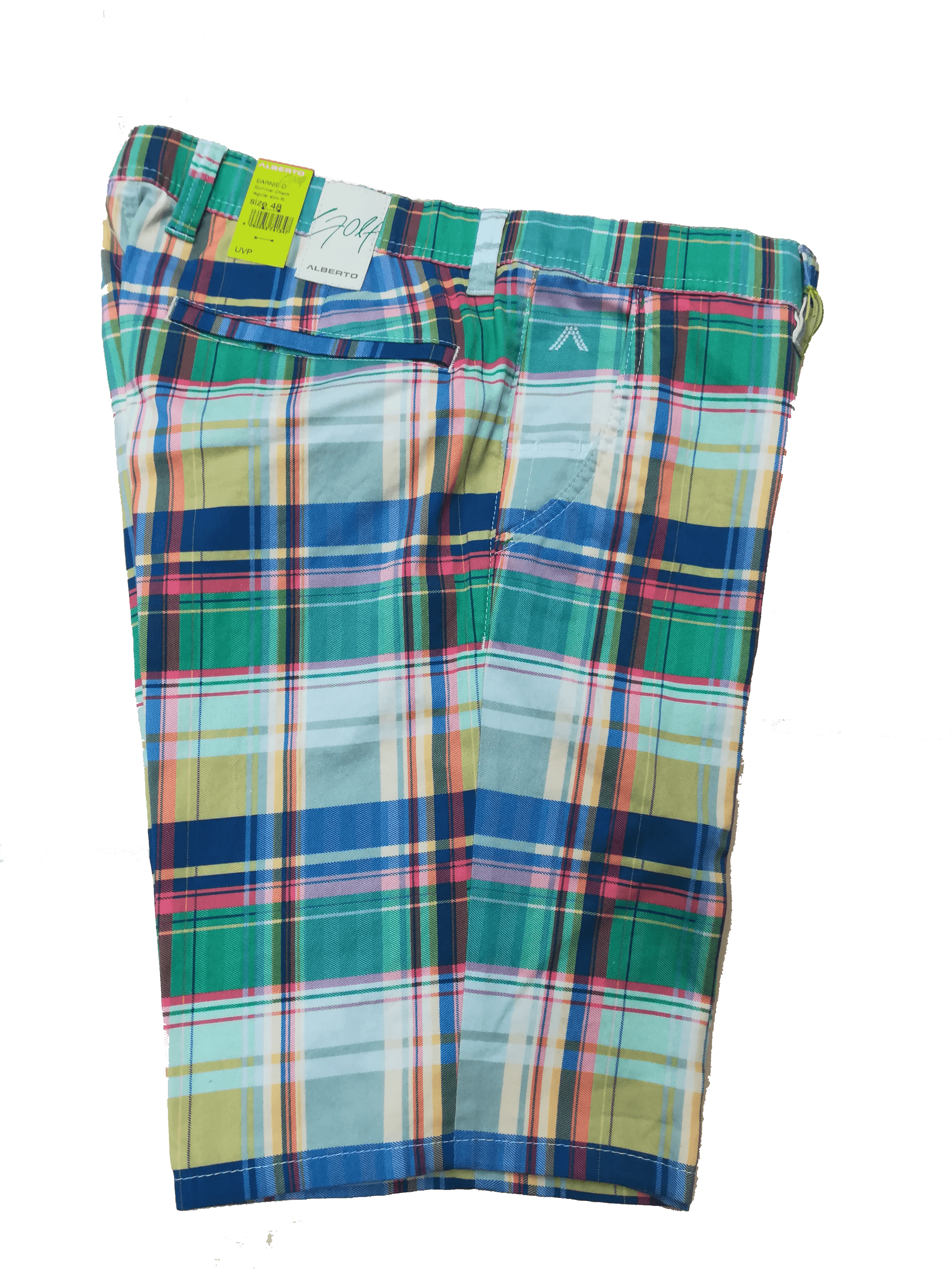 Bermuda Alberto golf Earnie-D Summer Check Hombre TALLA 52