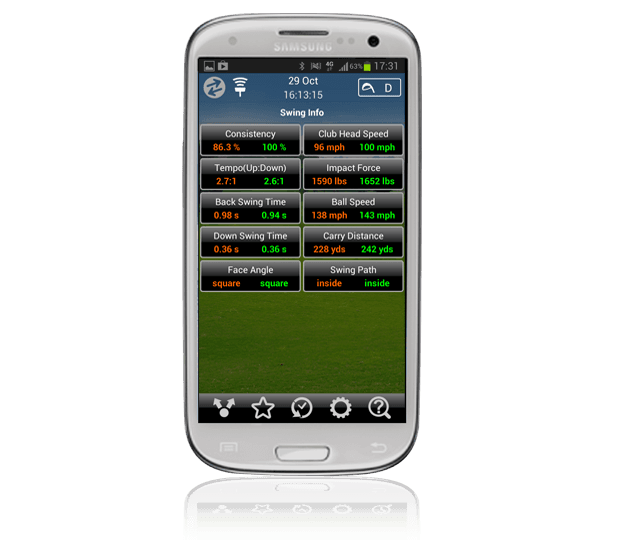 Analizador de Swing 3BaysGSA  Para Android - vista miniatura 6