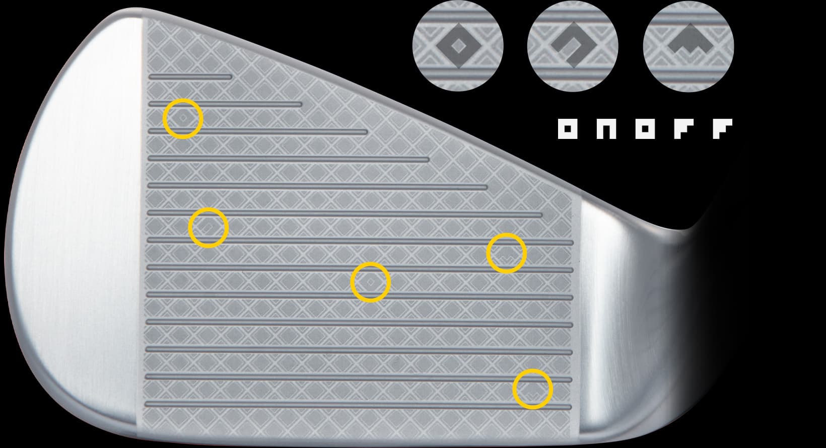 Hierros Onoff Kuro Forged Acero ( 4 al PW ) - vista miniatura 10