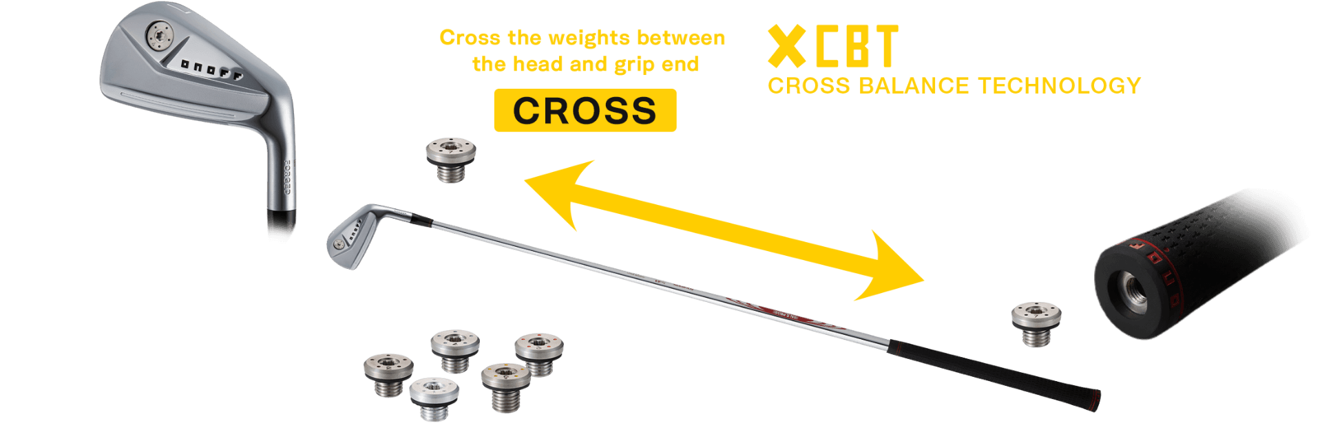 Hierros Onoff Kuro Forged Acero ( 4 al PW ) - vista miniatura 7