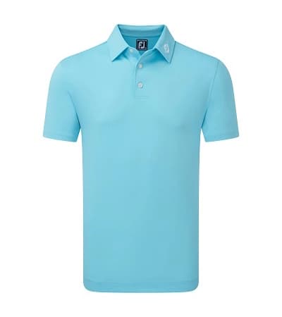 Polo Footjoy Pique Solid 80132 Rivera Blue Hombre