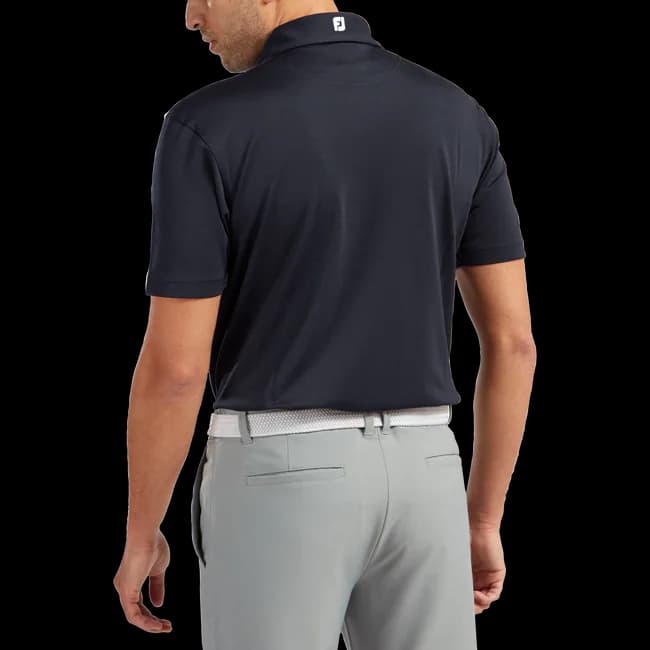 Polo Footjoy Stretch Pique Ref.91824 Azul Marino - vista miniatura 3