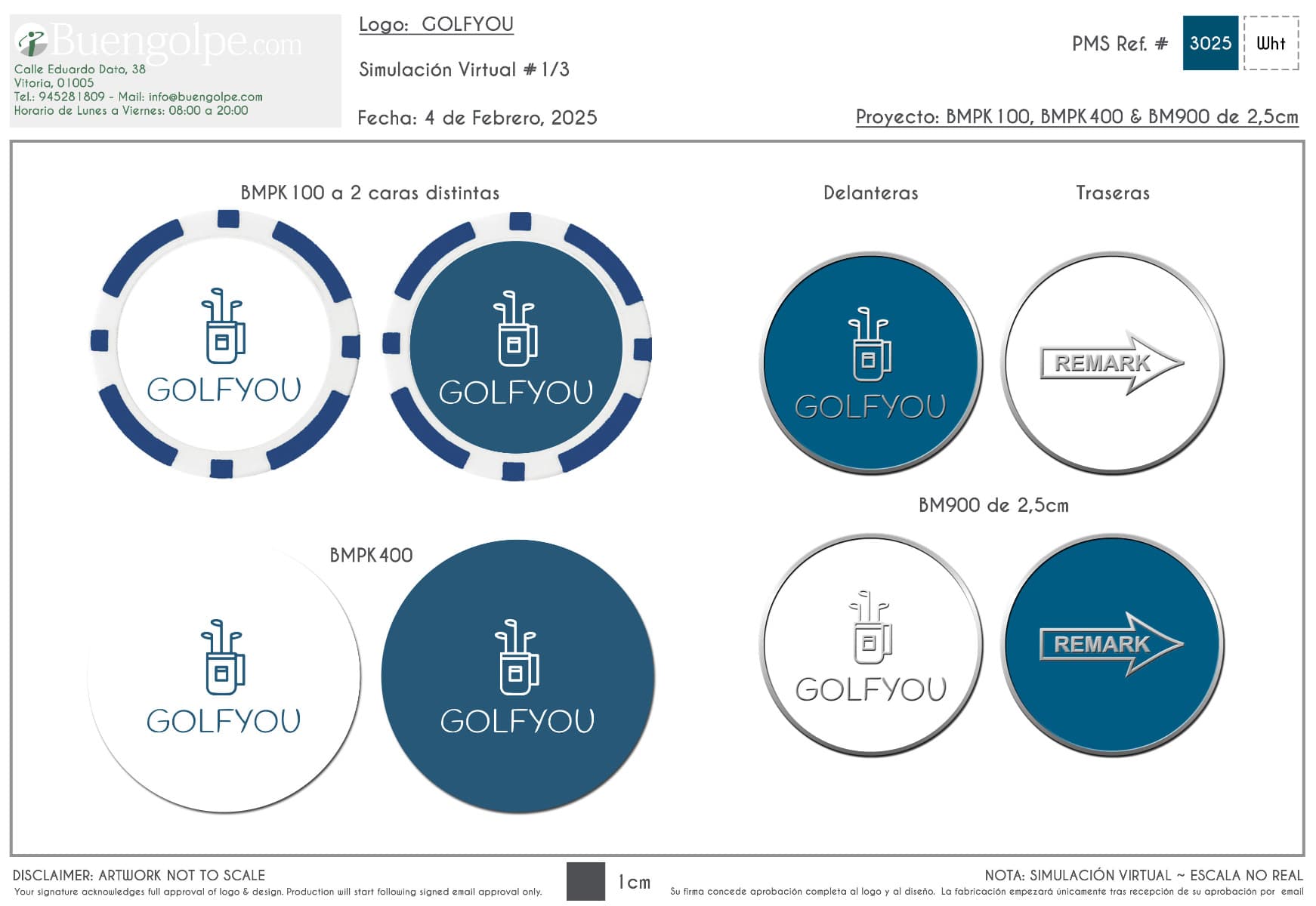Marcadores BMPK-400 - imagen 1