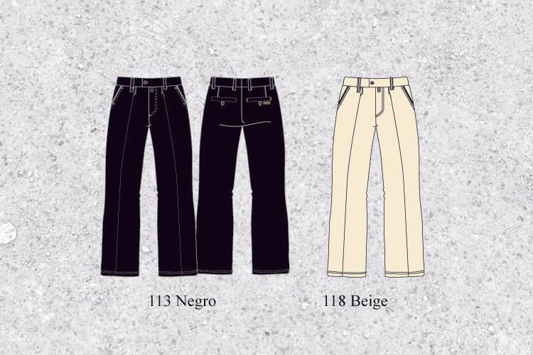 Pantalón Vasari Gorsini  Caballero  ( Invierno ) Negro Talla S  - imagen 1