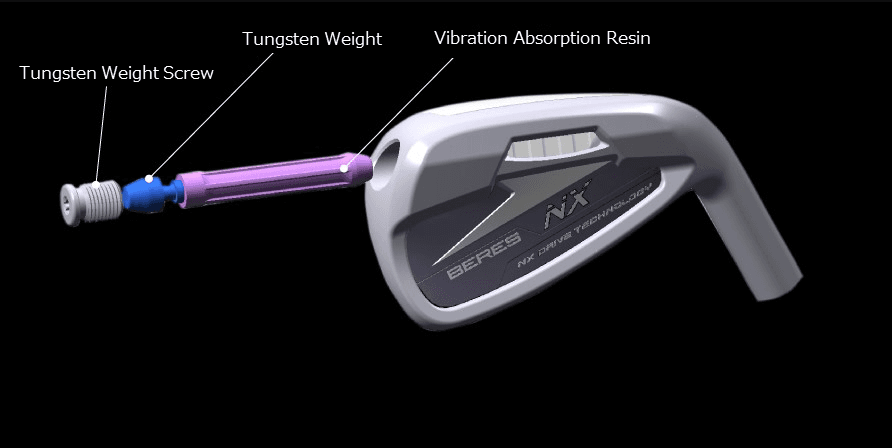 Hierros Honma Beres Nx Mujer ( 7 al 10+SW )