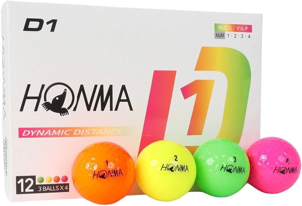 Bolas HONMA D1 Multicolor - vista miniatura 6