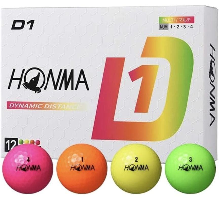 Bolas HONMA D1 Multicolor - vista miniatura 7