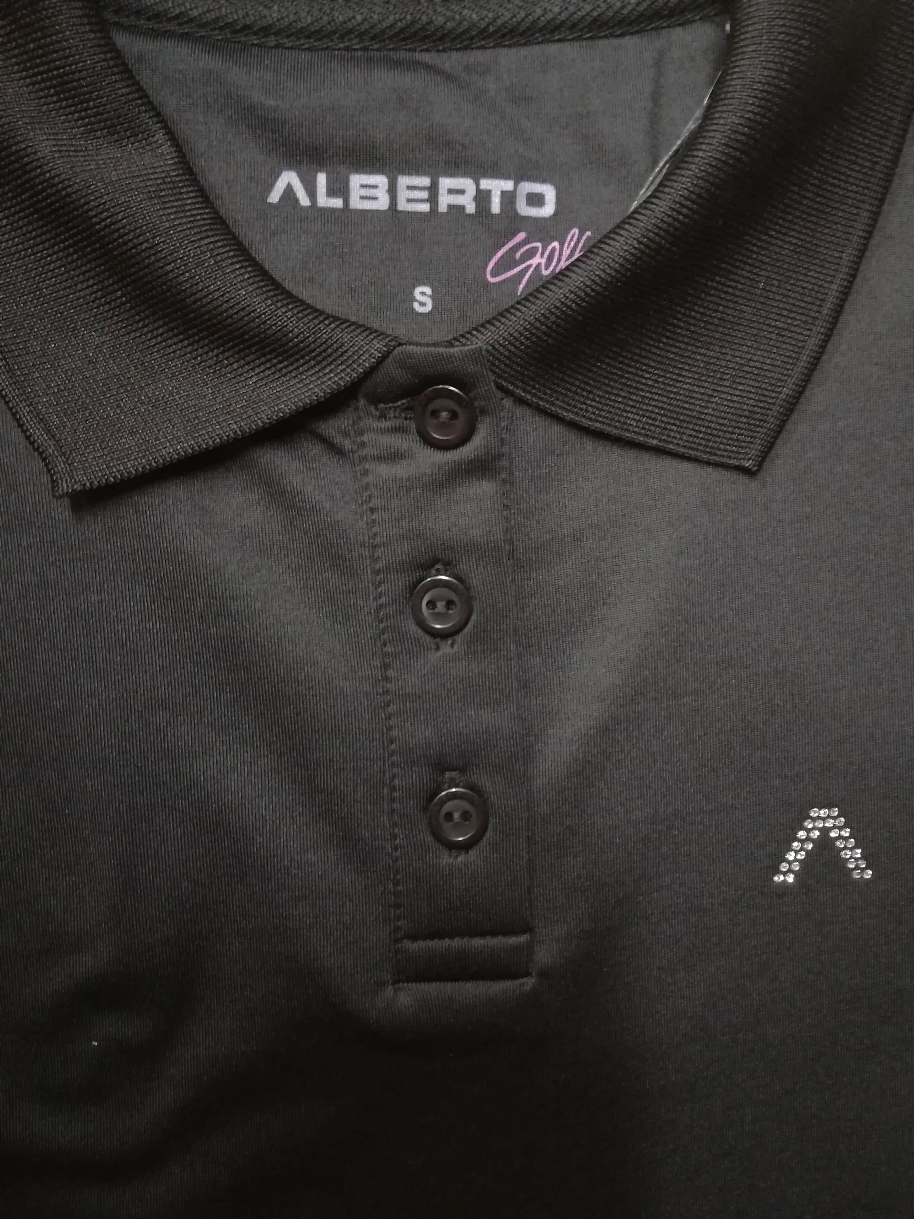 Polo Alberto Golf Lotte Mujer Negro  - vista miniatura 2
