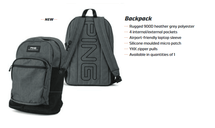 Mochila Ping Gunmetal/Black - vista miniatura 2