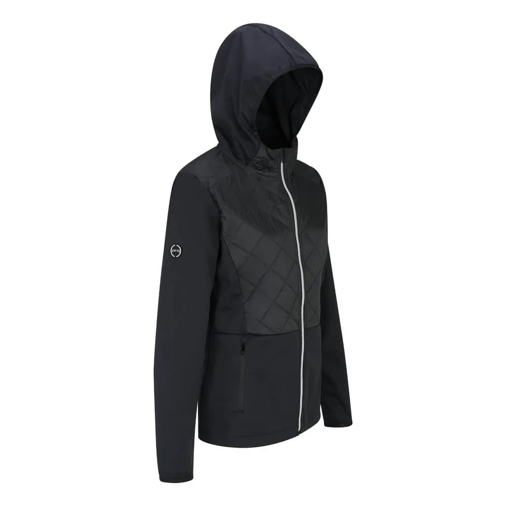 Chaqueta Ping Mujer Hybrid Hooded Negra P3714-060 - vista miniatura 2