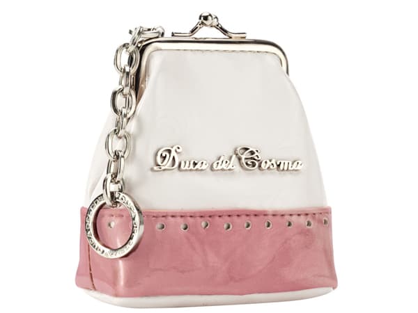 Monedero Duca del Cosma Paloma Blanco y Rosa  Ref. 50576 - imagen 1