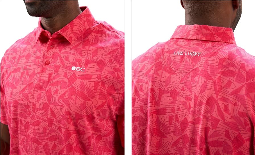 Polo Black Clover Concepts Rosa - vista miniatura 2