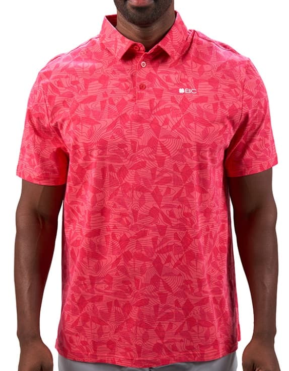 Polo Black Clover Concepts Rosa