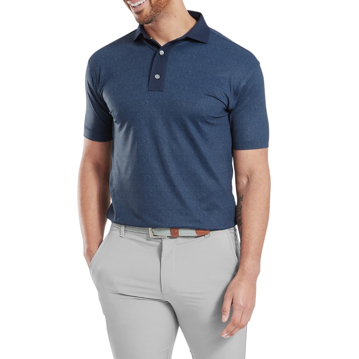 Polo Footjoy Etched Texture Ref.34056 Hombre - vista miniatura 2