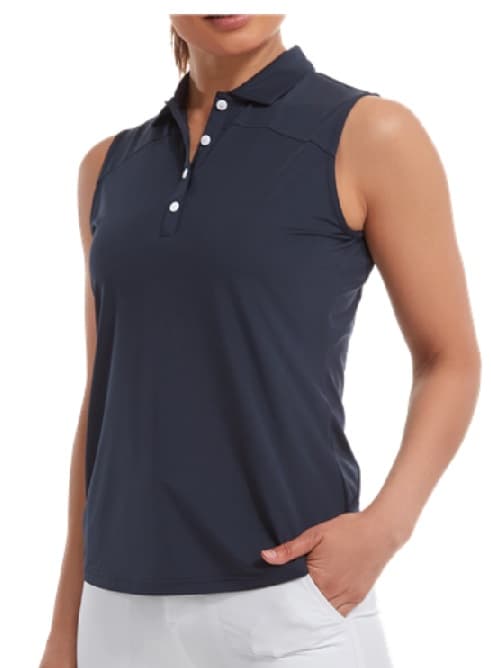 Polo Footjoy Mesh Mujer Ref.82511 Azul - imagen 1