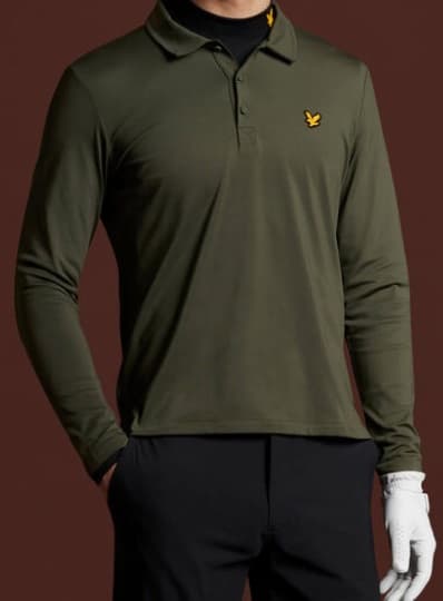 Polo Lyle & Scott Manga Larga - vista miniatura 2