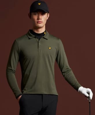 Polo Lyle & Scott Manga Larga