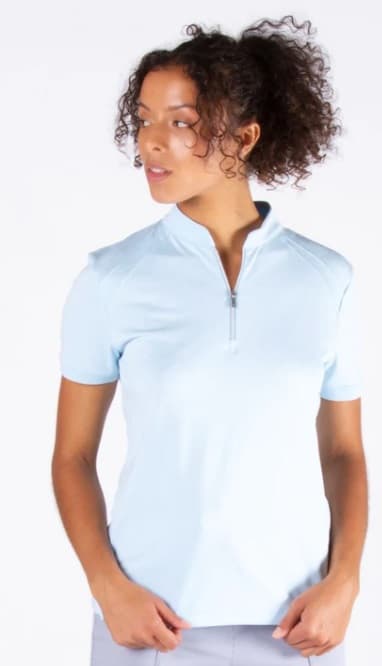 Polo Nivo Mara Mock Ice Blue - vista miniatura 2