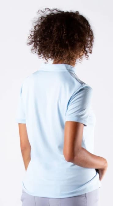 Polo Nivo Mara Mock Ice Blue - vista miniatura 3