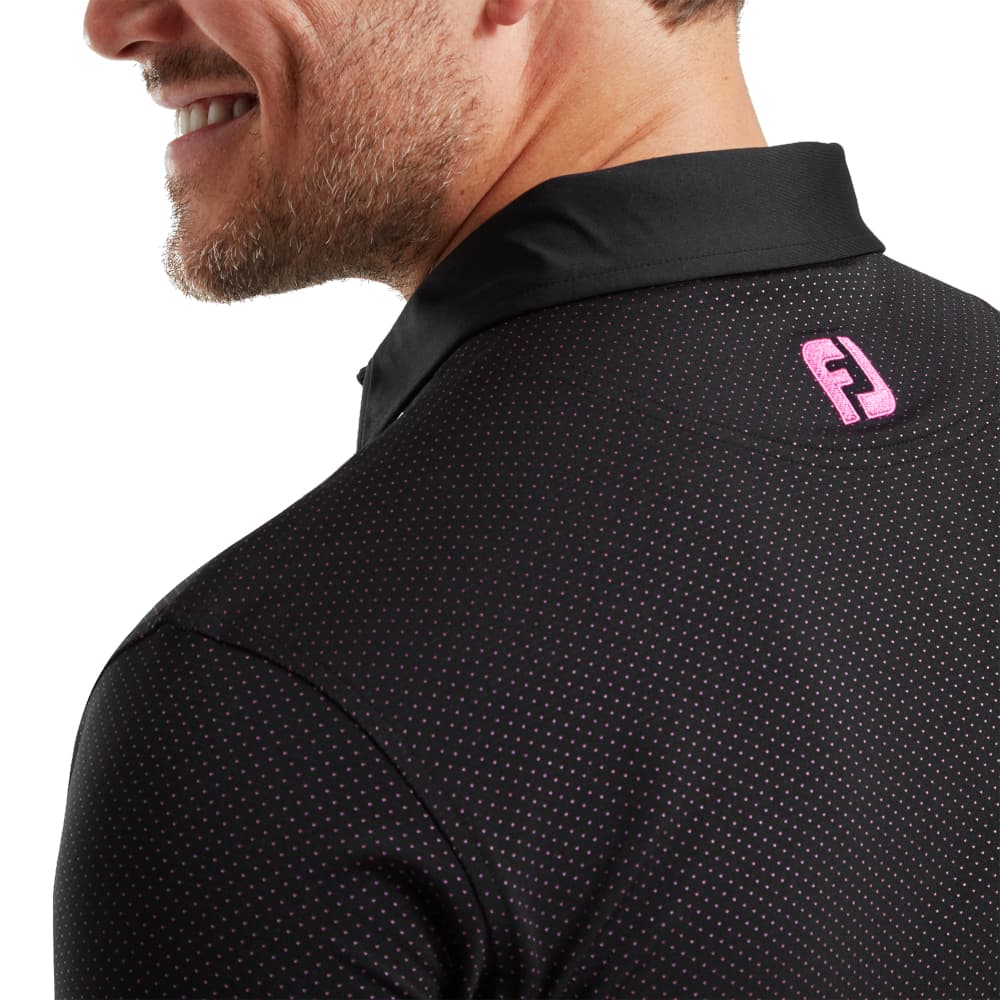 Polo Footjoy Jacquard Dot Golf 31931 Talla L - vista miniatura 5