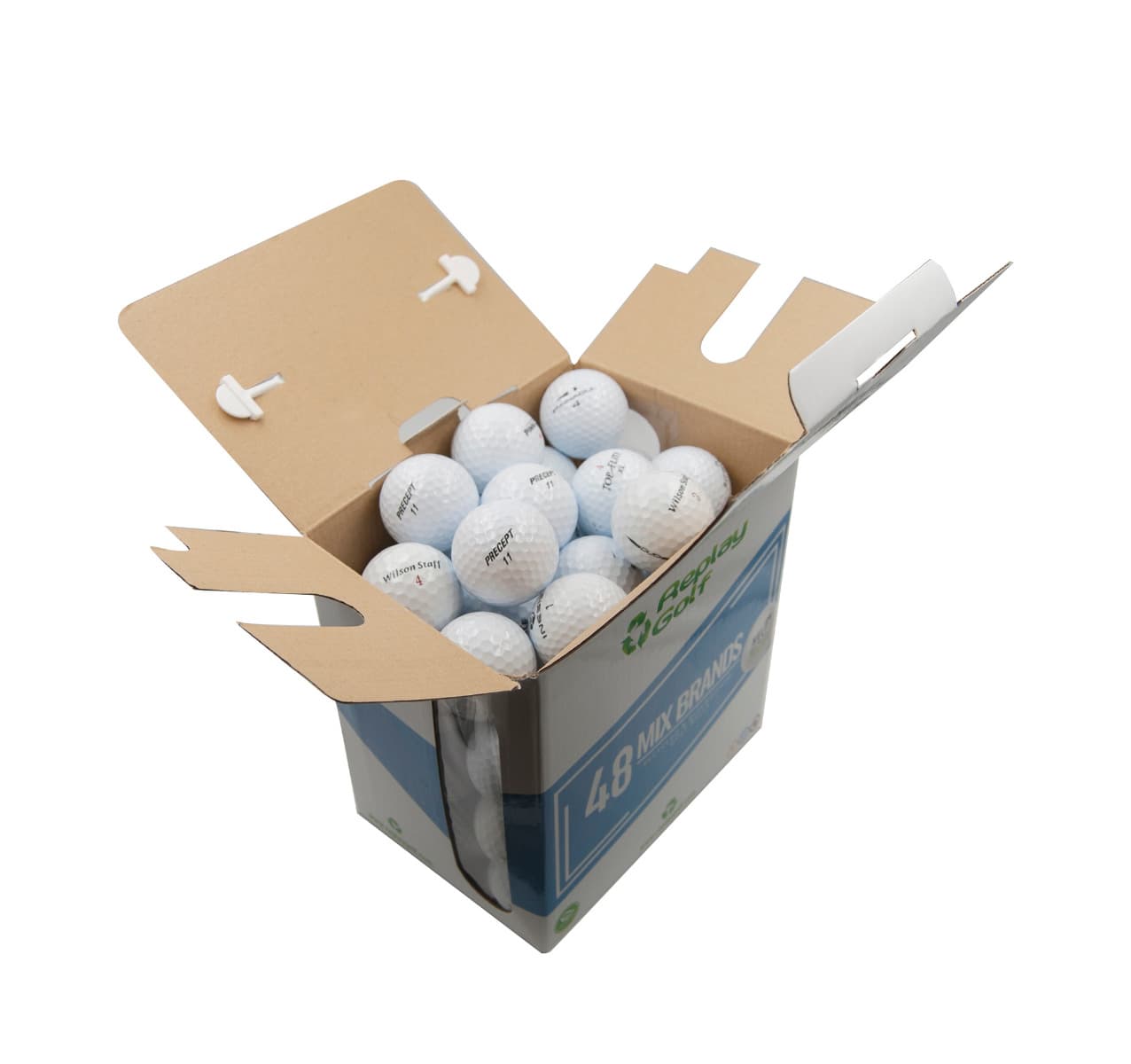 BOLAS RECICLADAS DE GOLF MIX REPLAY GOLF BOX 48 Und ( multicolor ) hover